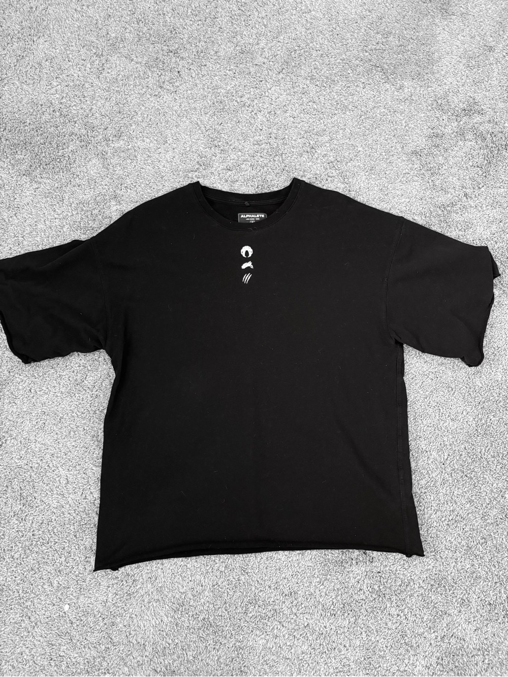 Alphalete Black Men's Graphic Crewneck T-Shirt